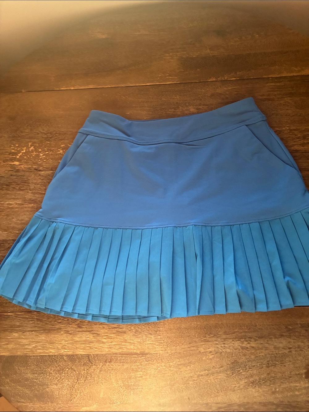 Under Armour Blue Pleated Hem Tennis Skort